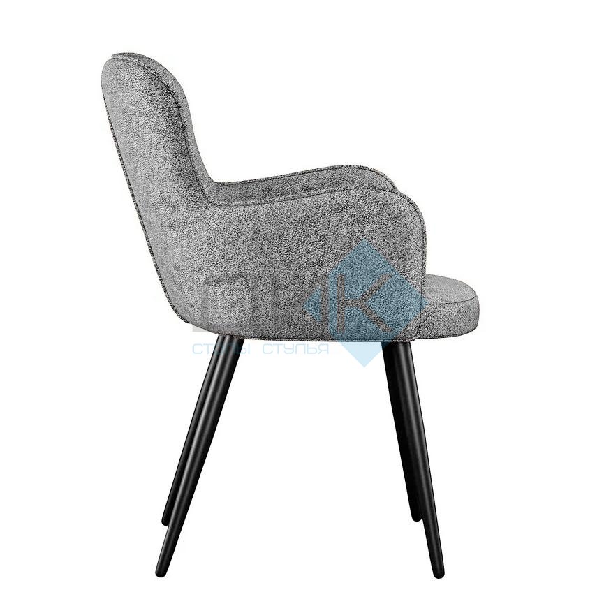 Стул DikLine 503 поворотный NS10 GREY, ножки черные