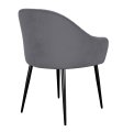 Стул DikLine 440 C56 серый, ножки черные