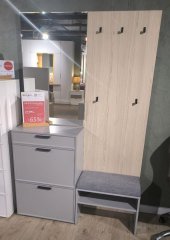 Прихожая RIMINI серая (малая) Образец в салоне ТЦ Авеню