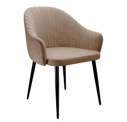 Стул DikLine 440 TW05 капучино, ножки черные