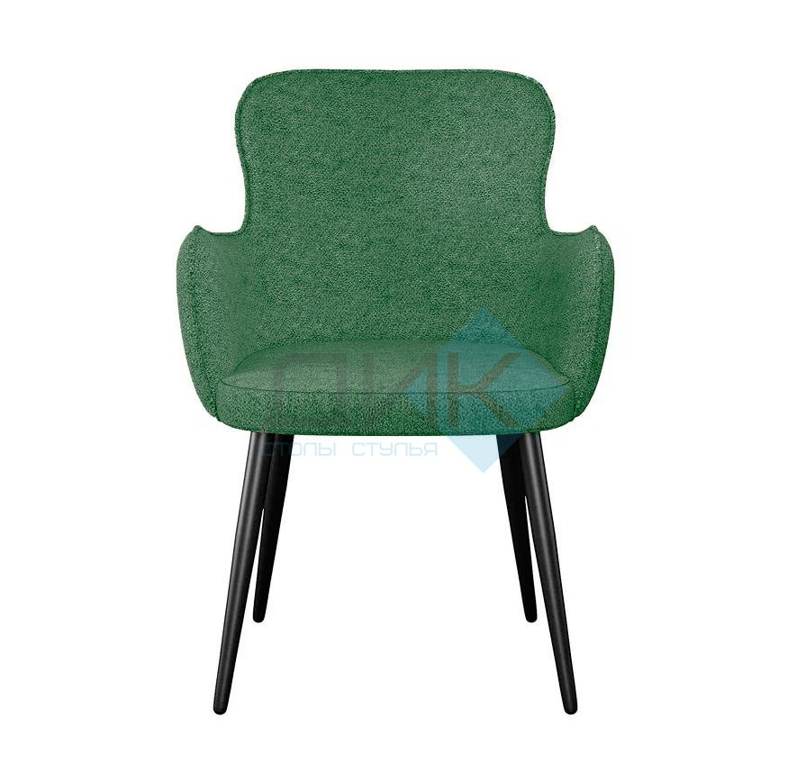 Стул DikLine 503 поворотный NS Pine зеленый, ножки черные