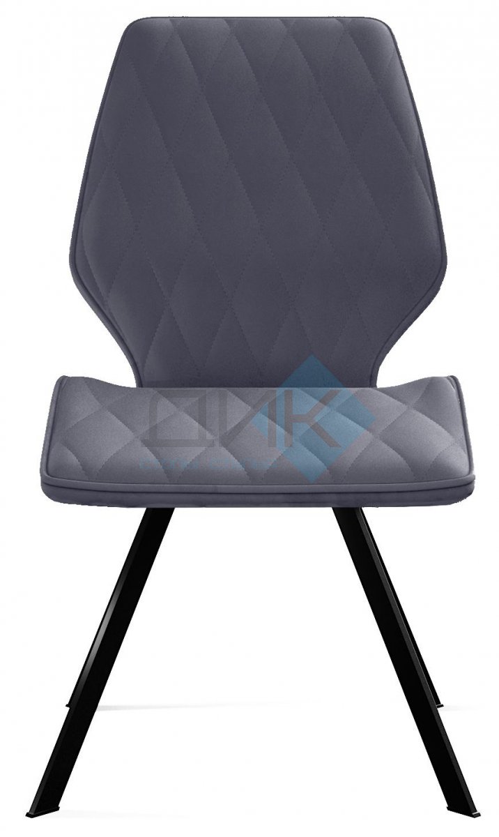 Стул DikLine 243 B28 ANTRACITE поворотный/ ножки черные