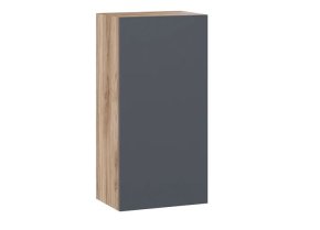 Порто шкаф навесной (393.03.27) (яблоня белуно, графит софт)