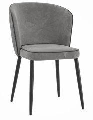 Стул DikLine 347 E31 серый, ножки черные