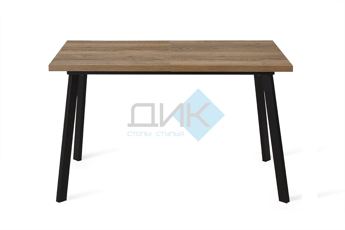 Стол Dikline HB120 Дуб Галифакс (ЛДСП EGGER)/опоры черные
