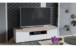 Тумба ТВ тип 1 (дуб сонома / белый ясень)