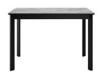 Стол DikLine LK110 Керамика Серый мрамор/подстолье черное/опоры черные
