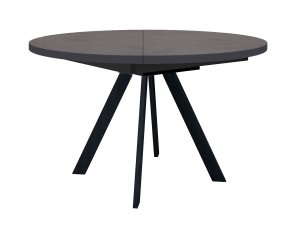 Стол DikLine RD120 хромикс бронза/ опоры черные УЦЕНКА