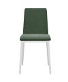 Стул DikLine 270 SB1 зеленый, ножки белые