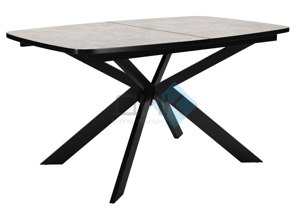 Обеденная зона : Стол Dikline B140  со стульями DikLine 263 (4 шт.)