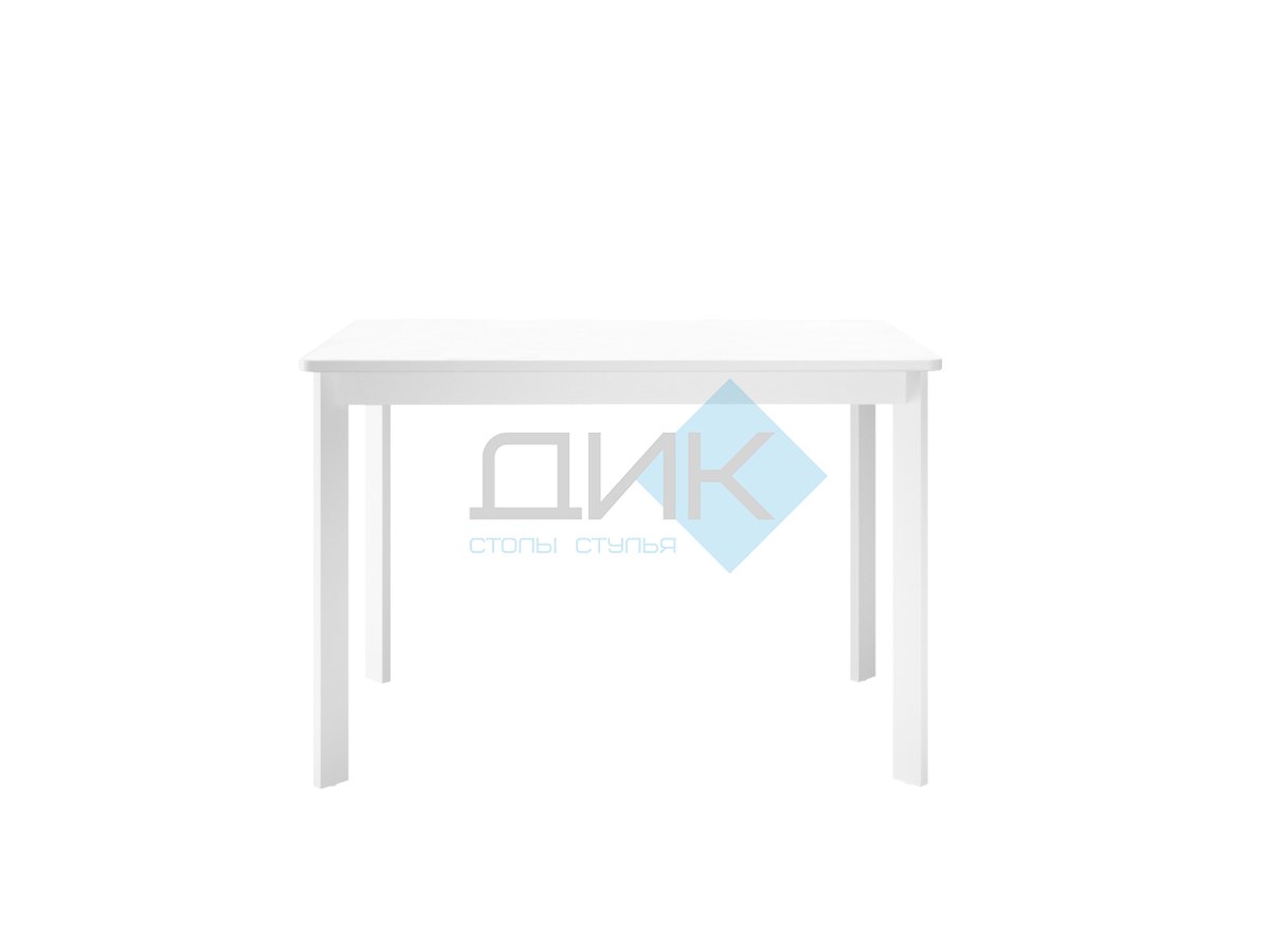 Стол DikLine LK90 Керамика Mono white (белый матовый) /подстолье белое/опоры белые