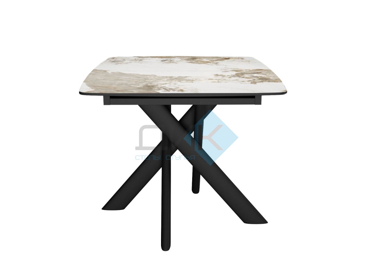 Стол DikLine DKB110, Керамика PANDORA глянец, опоры черные