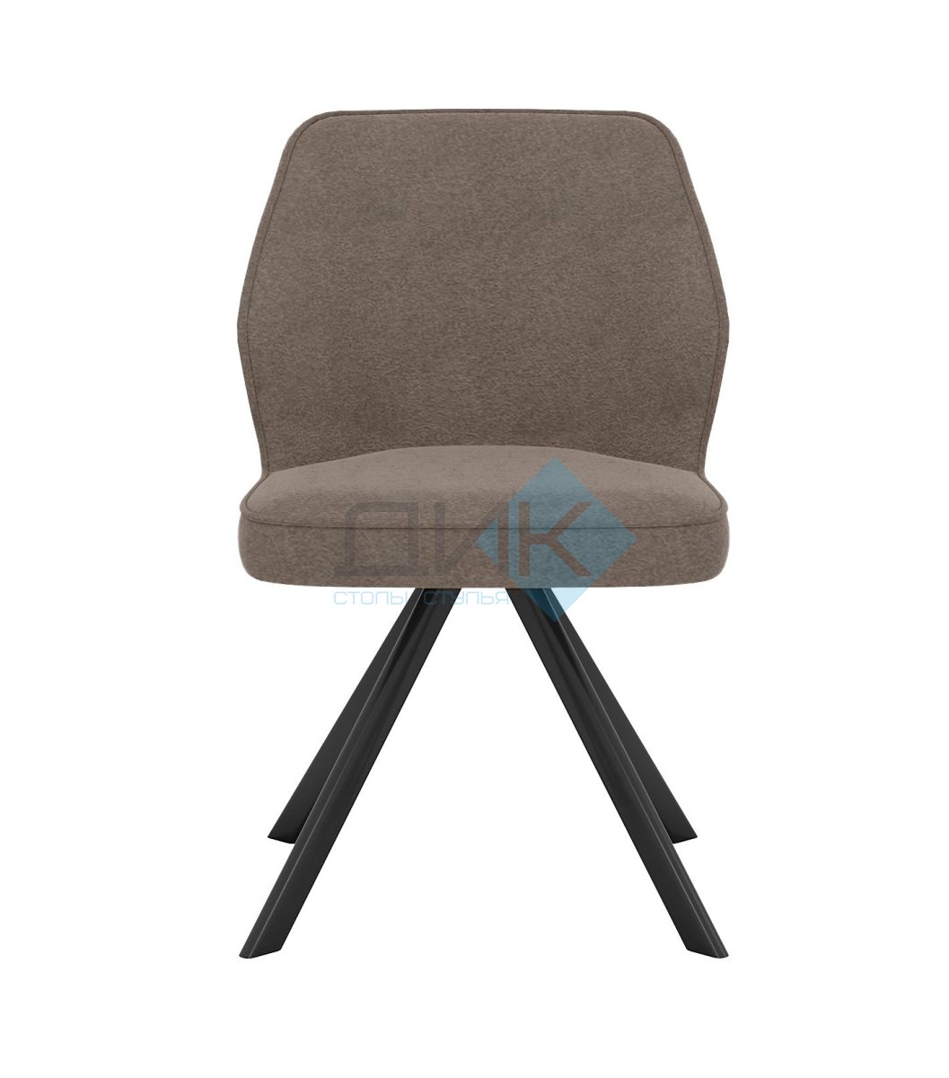 Стул DikLine 233 поворотный NS05 CAPPUCCINO, ножки черные