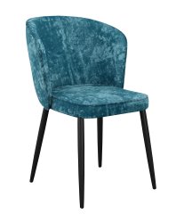 Стул DikLine 347 M19 бирюза, ножки черные