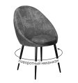 Стул DikLine 234 поворотный, M14 серый, ножки черные