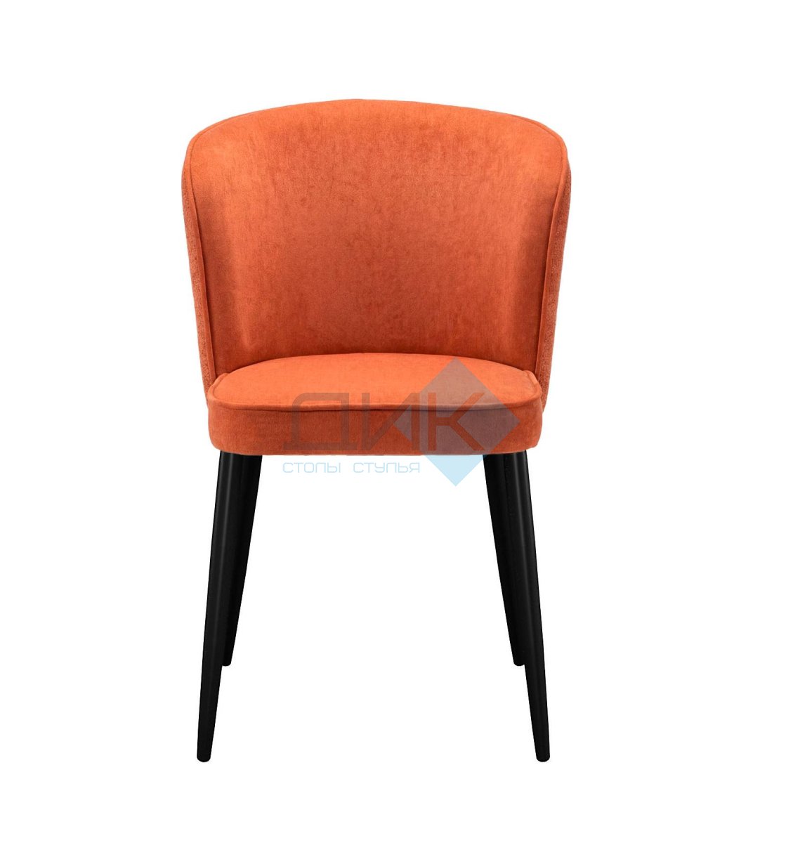 Стул DikLine 347 P09/L05 терракотовый, ножки черные