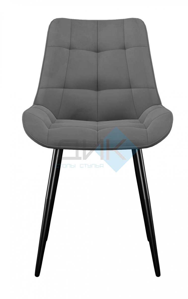 Стул DikLine 206М B22 GREY, ножки черные