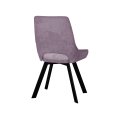 Стул DikLine 268 LA65 лаванда, ножки черные