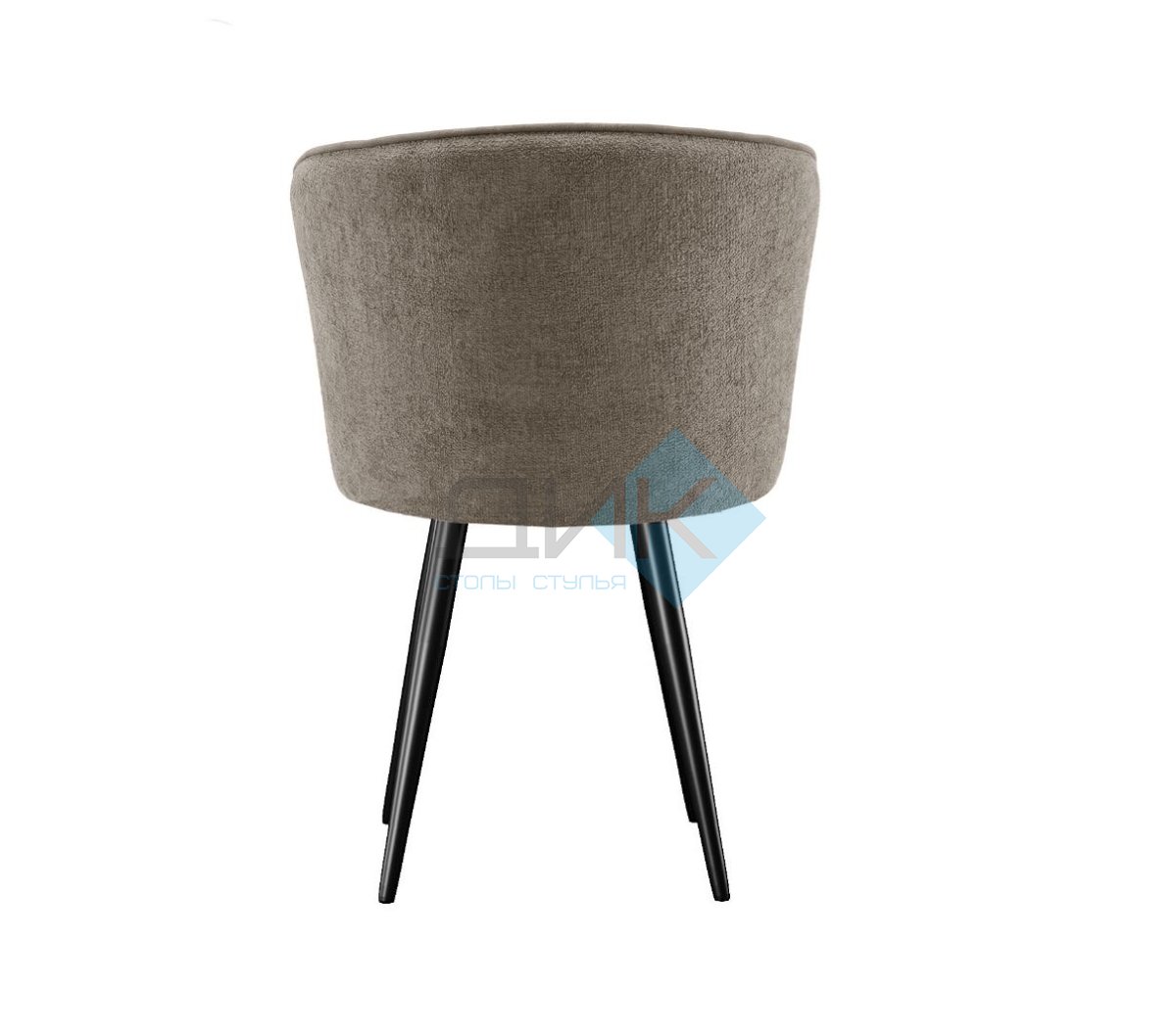 Стул DikLine 348 поворотный P03/L03 бежевый, ножки черные