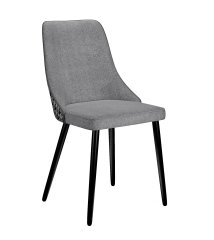 Стул DikLine 286 SB6/A3 св. серый, ножки черные