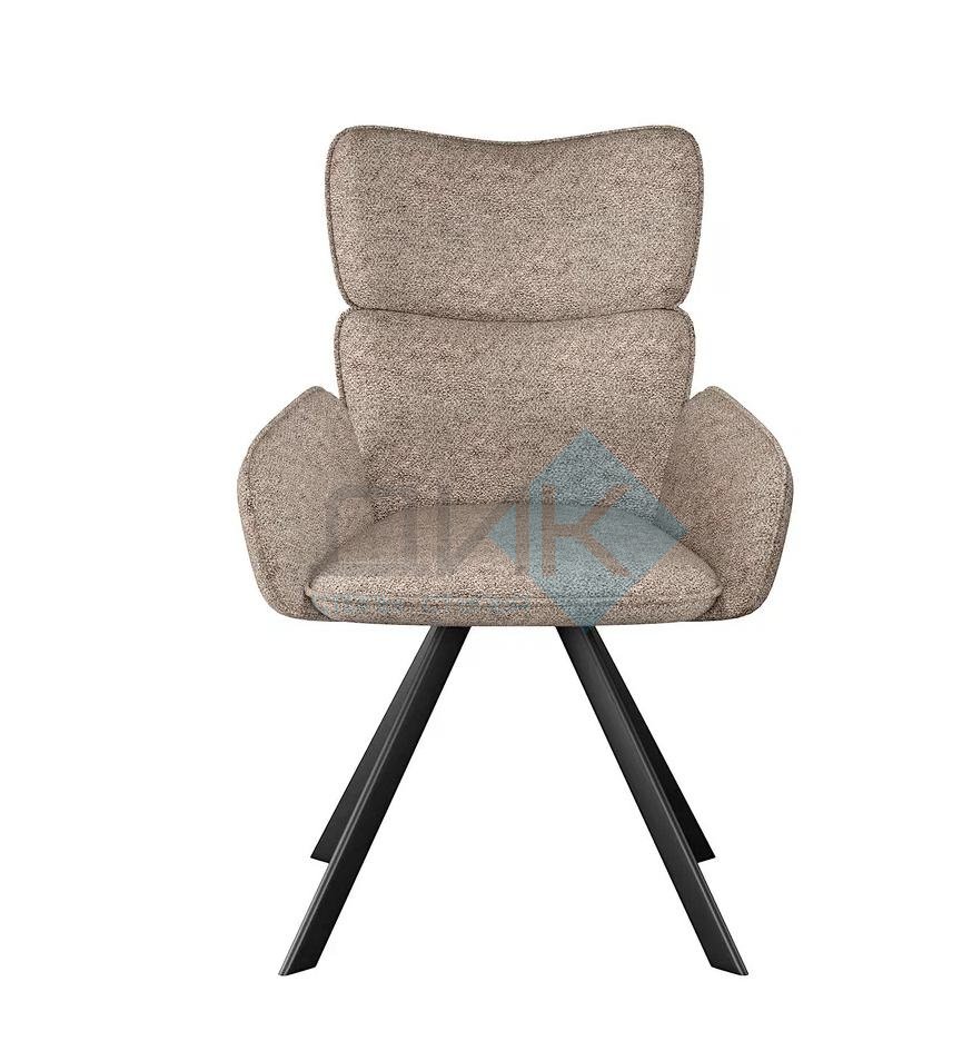 Стул DikLine 501 поворотный NS05 CAPPUCCINO, ножки черные