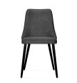 Стул DikLine 286 SB5/A3 серый, ножки черные