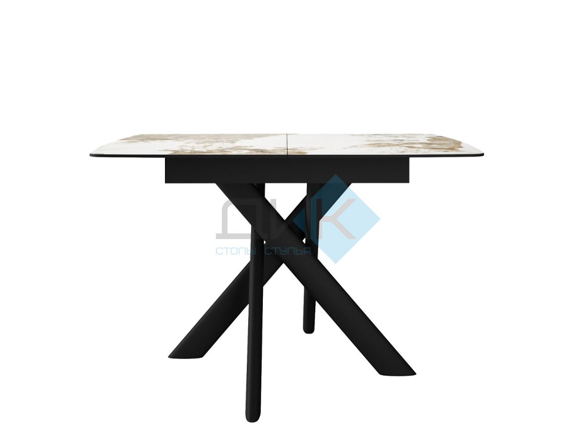 Обеденная зона: Стол DikLine DKB110 + стулья Dikline 286 (4шт)