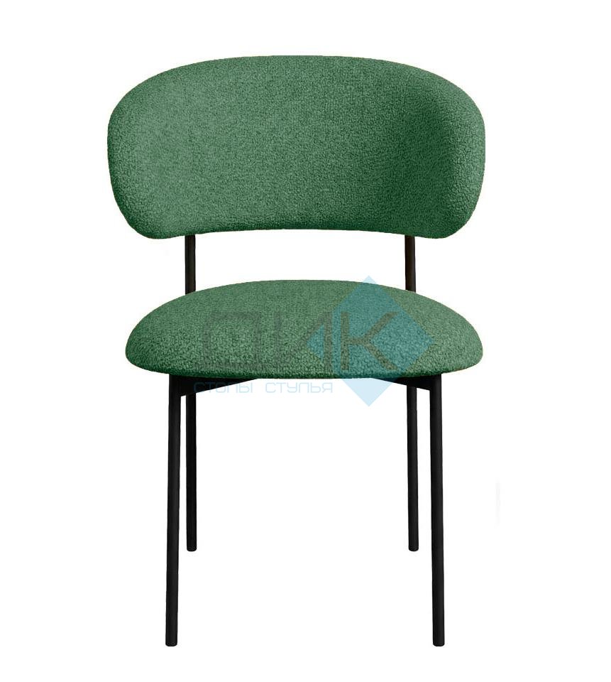 Стул DikLine 201 NS Pine зеленый, ножки черные