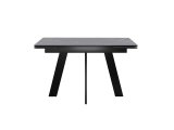 Стол DikLine SKM110 Керамика Серый мрамор/опоры черные
