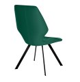 Стул DikLine 242M K13 изумруд, ножки черные