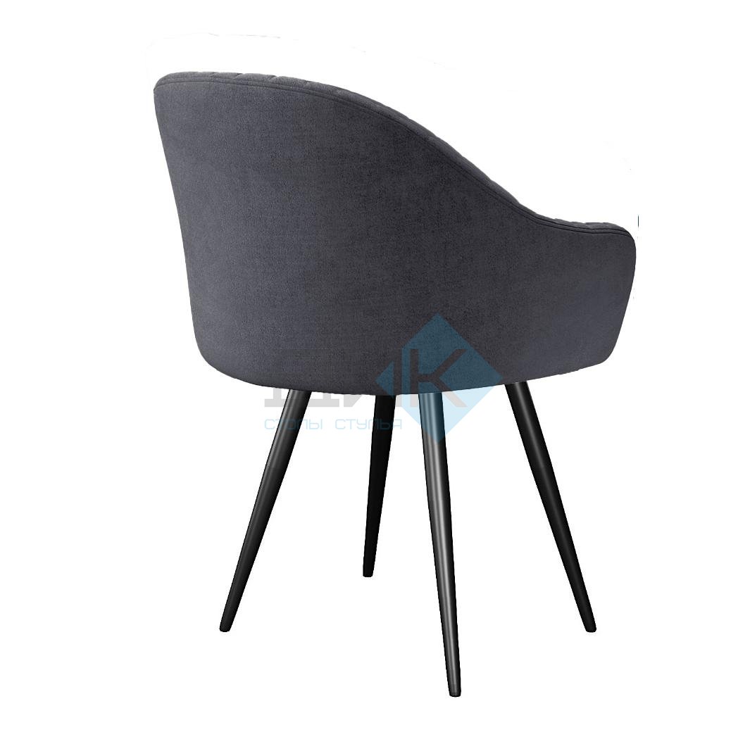 Стул DikLine 439М поворотный, T11 серый, ножки черные