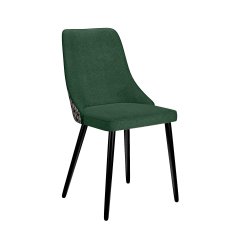 Стул DikLine 286 SB1/A2 зеленый, ножки черные