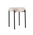 Табурет M DikLine, B03 BEIGE, ножки черные