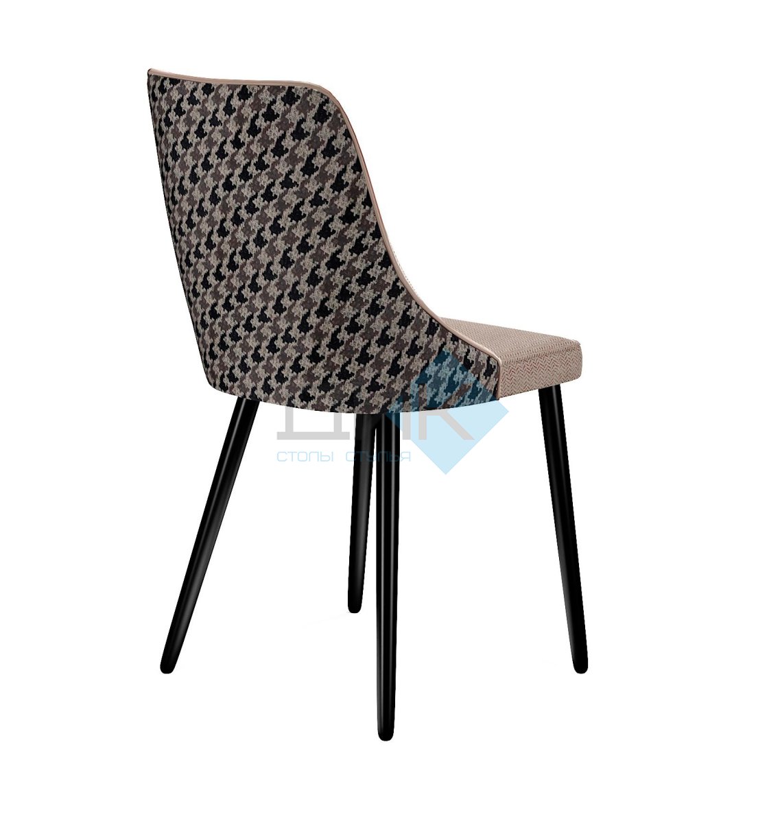 Стул DikLine 286 SB4/A2 бежевый, ножки черные