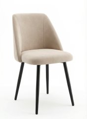 Стул DikLine 335 B03 BEIGE, ножки черные