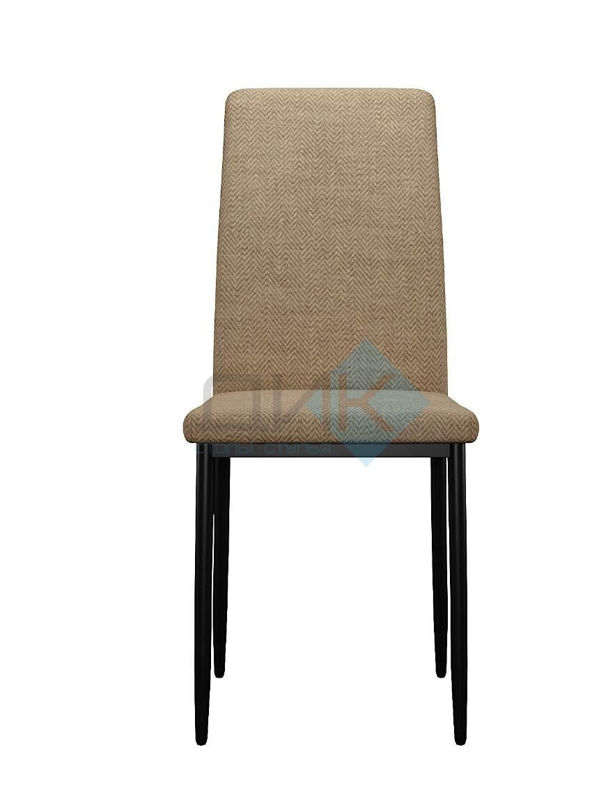 Стул DikLine 272 SB4 бежевый, ножки черные