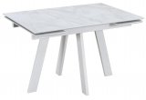 Стол обеденный WINGS Жемчужный Перито/Белый, Белый