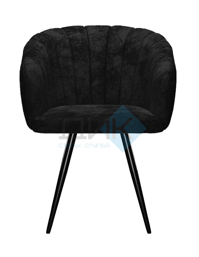 Стул DikLine 442 поворотный, M18 черный, ножки черные