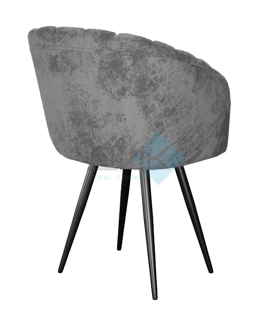 Стул DikLine 442 поворотный, M14 серый, ножки черные