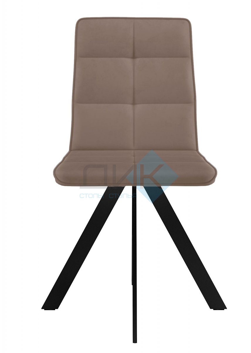 Стул DikLine 230 поворотный B5 LATTE, ножки черные