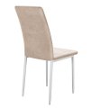 Стул DikLine 272 B03 BEIGE, ножки белые