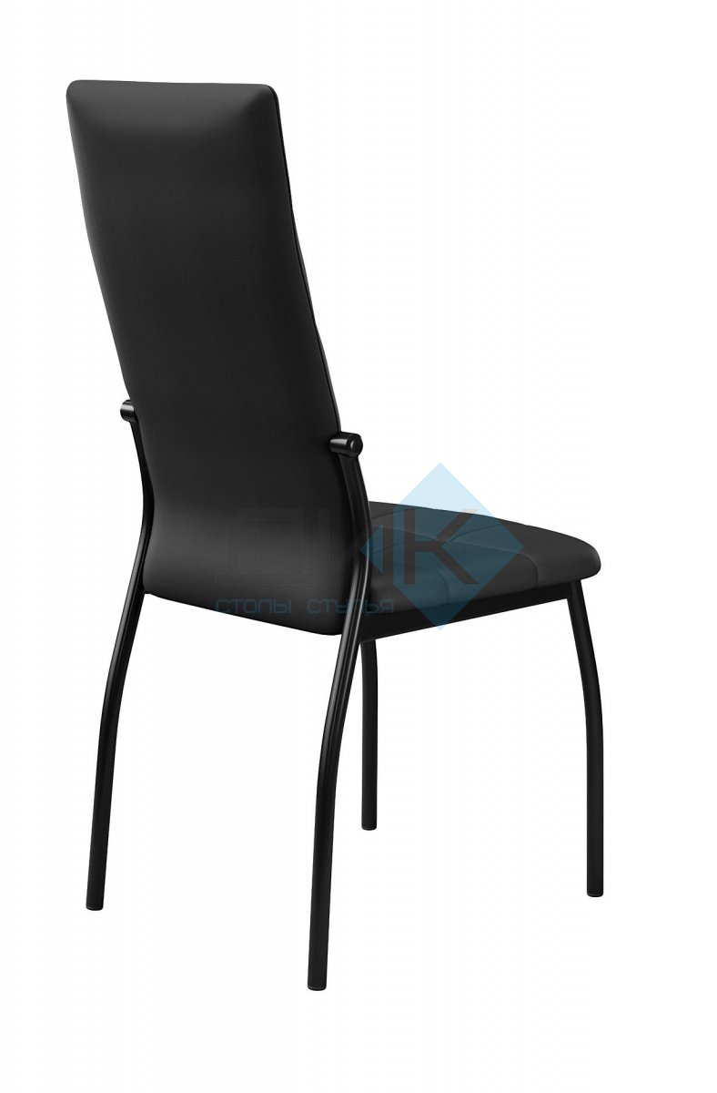 Стул DikLine ГАЛС-М каркас черный/ к/з Pegaso черный