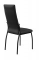Стул DikLine ГАЛС-М каркас черный/ к/з Pegaso черный
