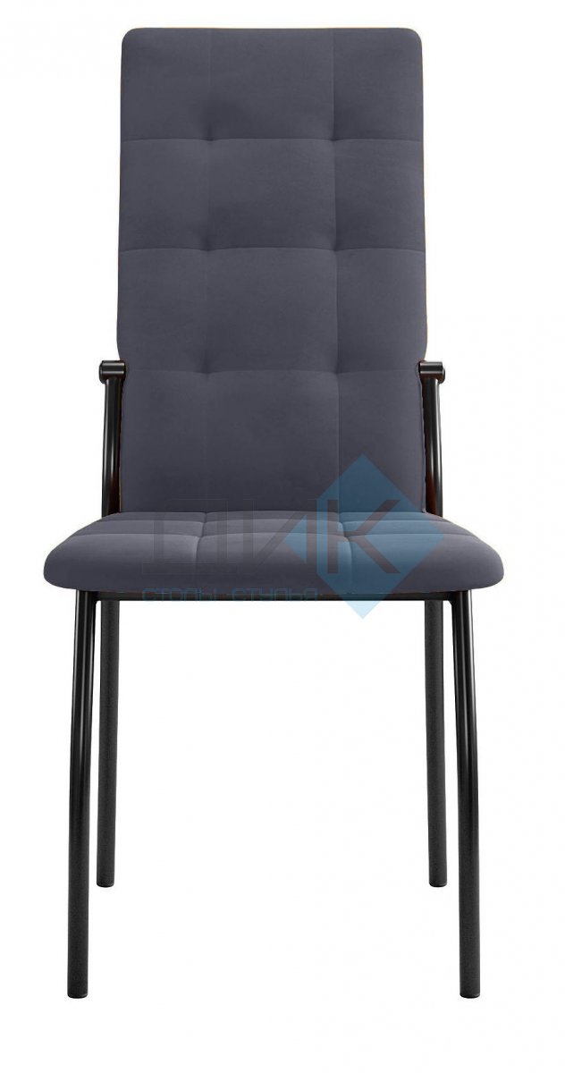 Стул DikLine ГАЛС-М каркас черный/ B28 ANTRACITE