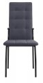 Стул DikLine ГАЛС-М каркас черный/ B28 ANTRACITE