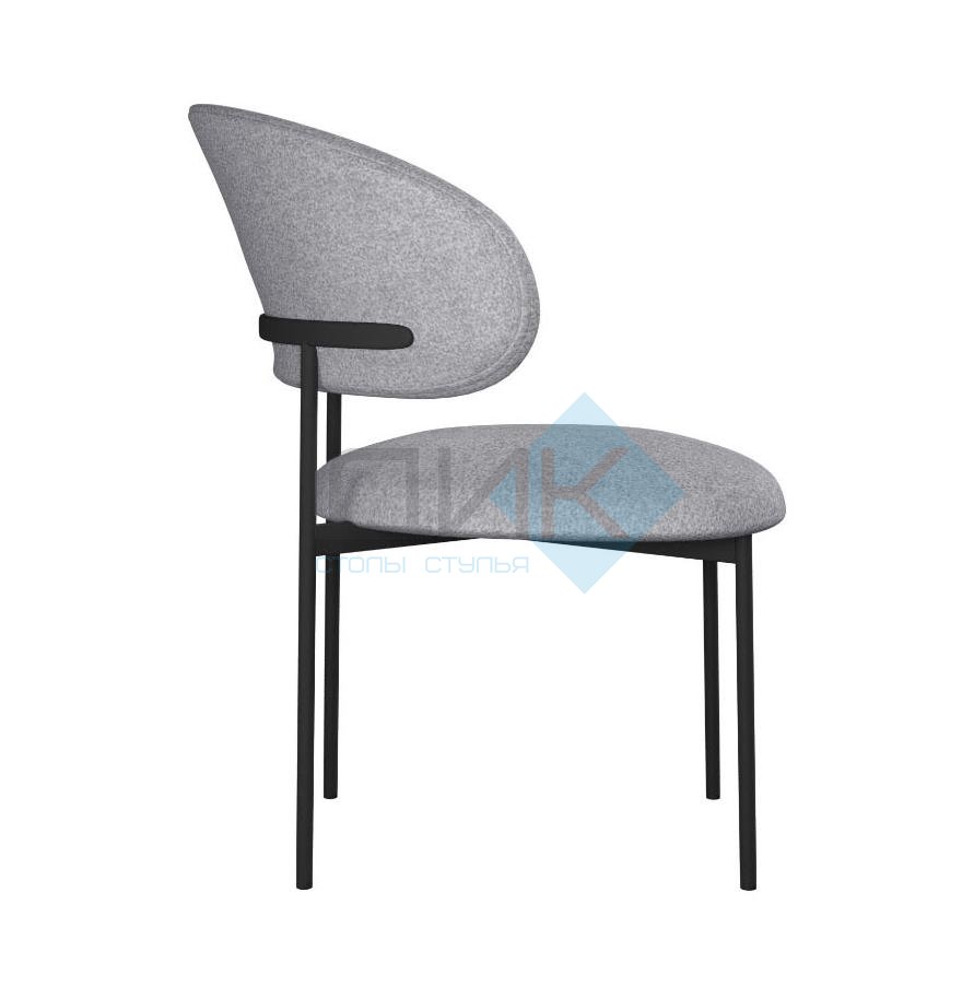 Стул DikLine 201 NS10 GREY, ножки черные