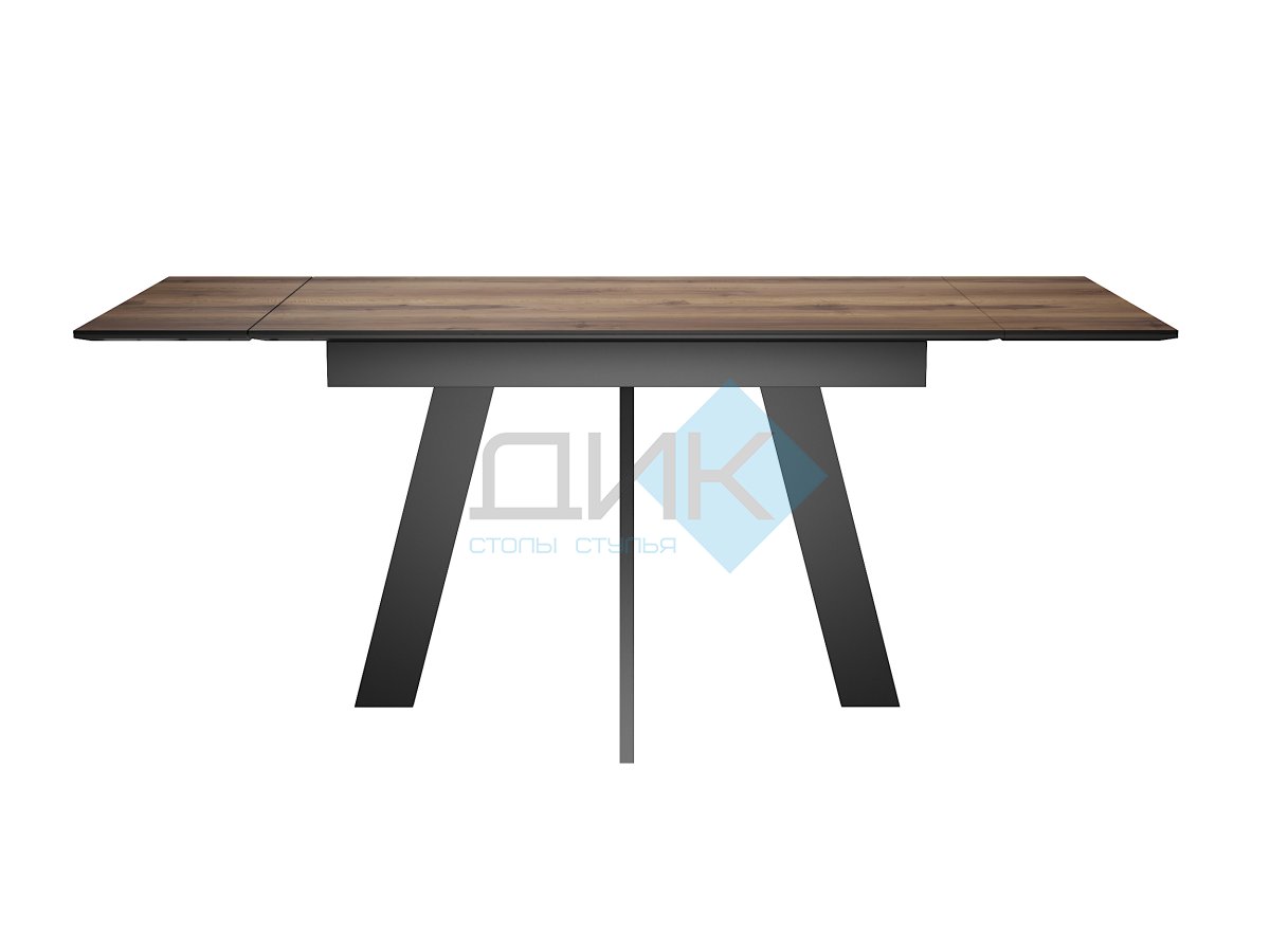 Стол обеденный WINGS Дуб делано/Черный, Черный