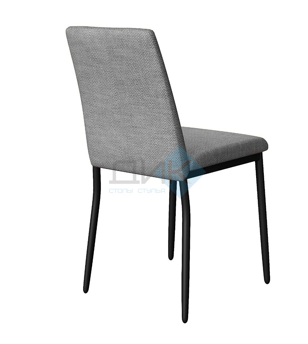 Стул DikLine 270 SB6 св.сер, ножки черные
