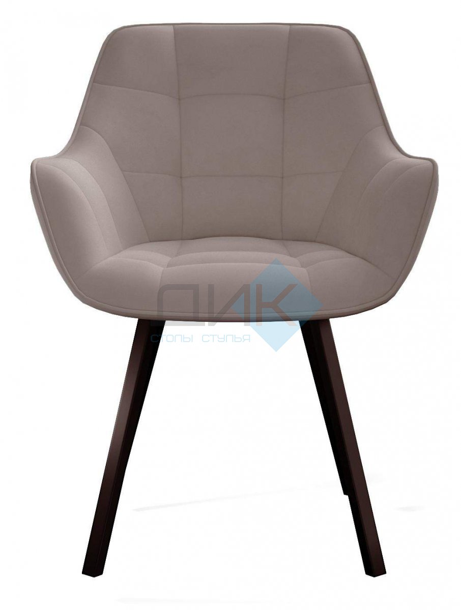 Стул DikLine 252 М поворотный, B5 LATTE, ножки черные