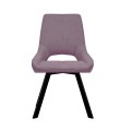 Стул DikLine 268 LA65 лаванда, ножки черные